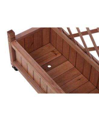 Streamdale 2-Pack Raised Garden Bed with Trellis & Climbing Racks