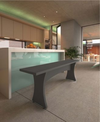 Coney 2-Pc. 53.14" Mid-Century Modern Dining Bench Set