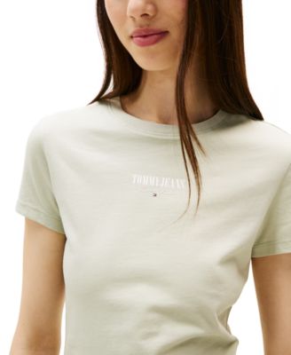 Women's Slim-Fit Essential Logo Graphic T-Shirt