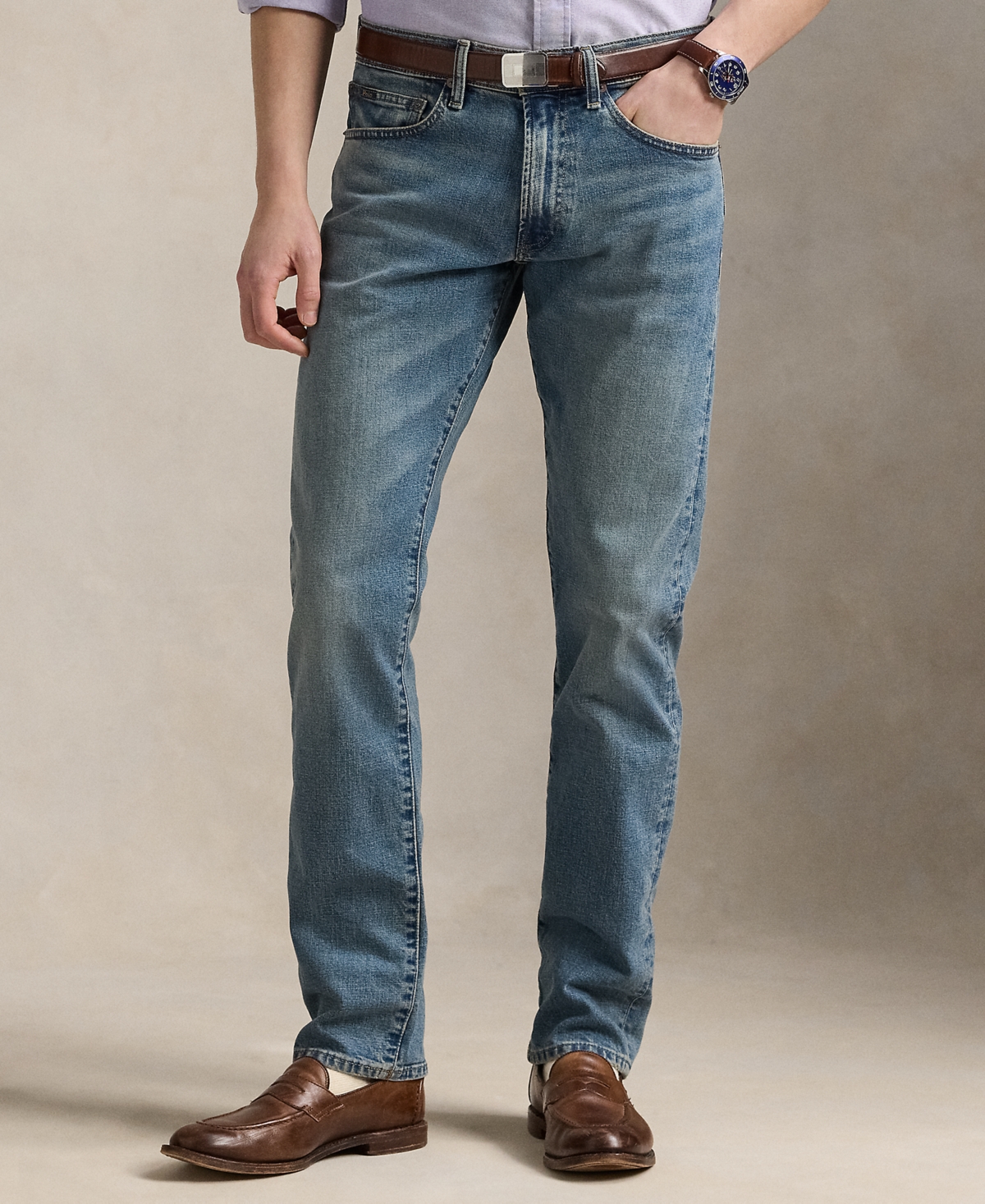 Polo Ralph Lauren Men's Varick Slim Straight Jeans