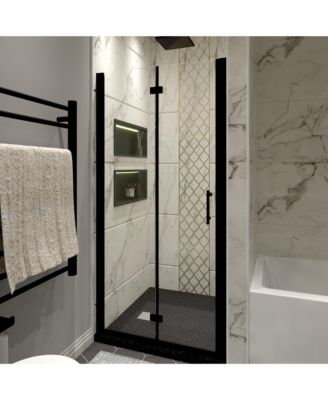 Premium Shower Door: Durable, Anti-Leak, Adjustable, Smooth Pivot