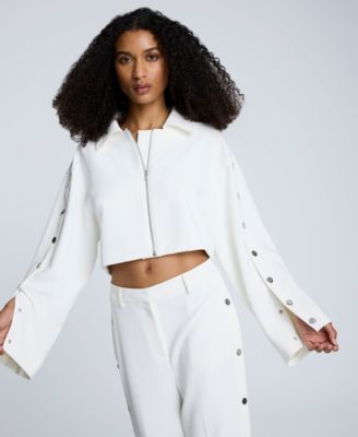 Women's Zip-Front Snap-Arm Jacket