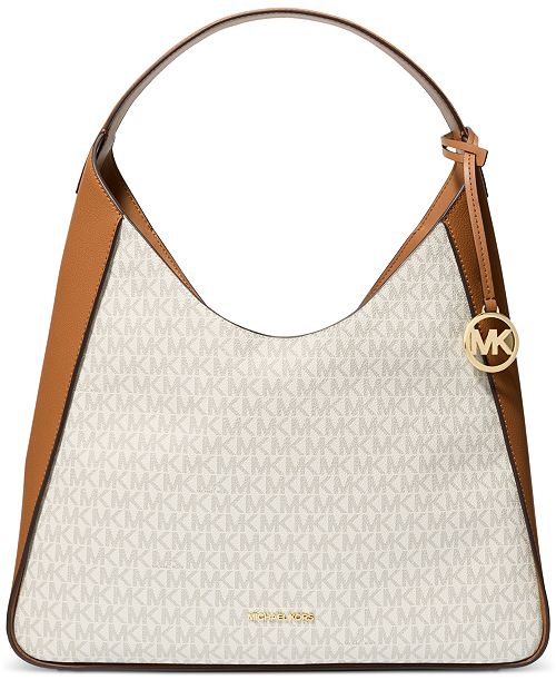 alfani MICHAEL Michael Kors Raquel Large Hobo Shoulder Bag Handbags Purses & Accessories