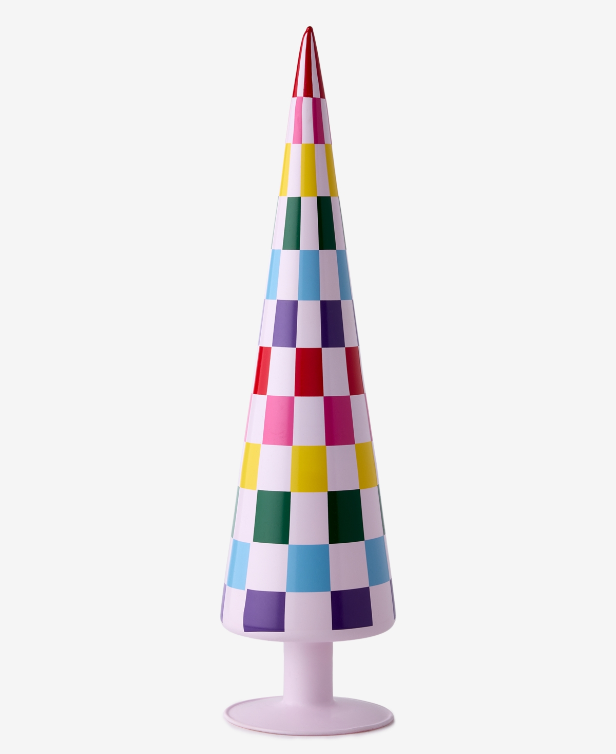 Holiday Lane Whimsy Medium Rainbow Check Tree, Macy's Exclusive In Multi