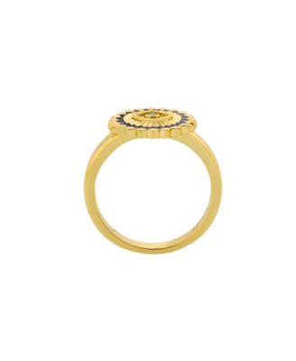 Cubic Zirconia Evil Eye Ring
