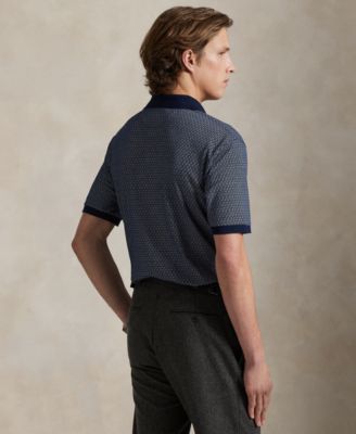 Men's Classic-Fit Stretch Mesh Polo Shirt