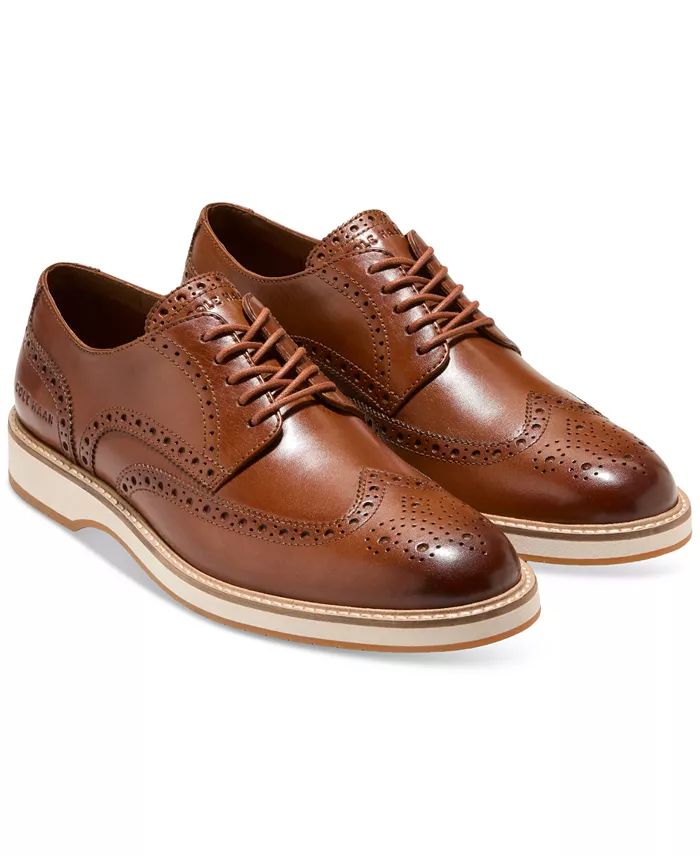 Men's Morse Grand Wingtip Oxford Shoes - thumbnail 9