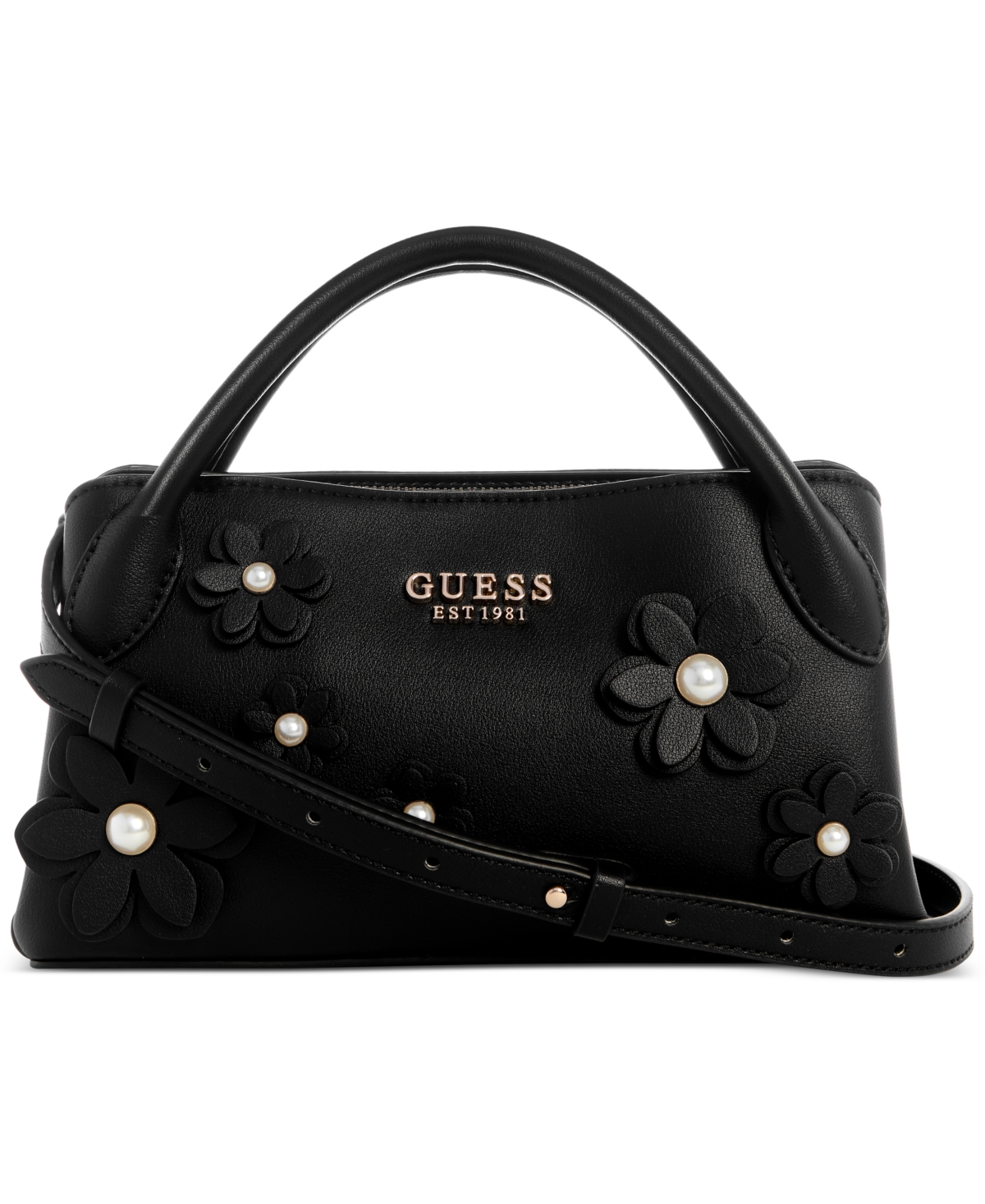 GUESS ZARIA SMALL GIRLFRIEND SATCHEL BAG 