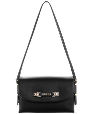 GUESS Lefia Flap Shoulder Bag - Macy's 