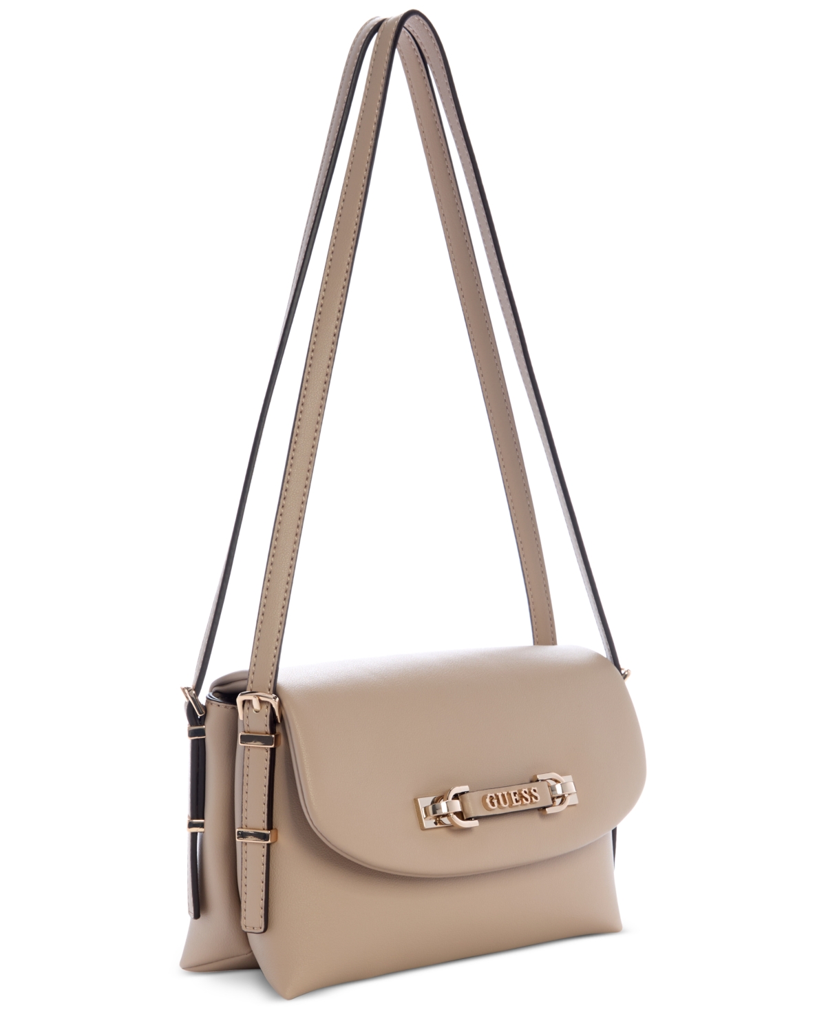 GUESS LEFIA FLAP SHOULDER BAG 