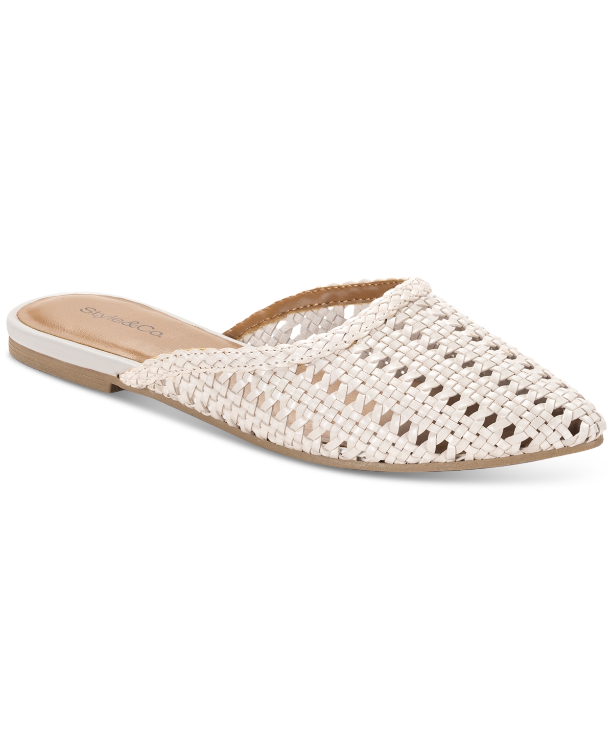 Women's Novaa Woven Mules, Exclusively at Macy's - Dream Blue