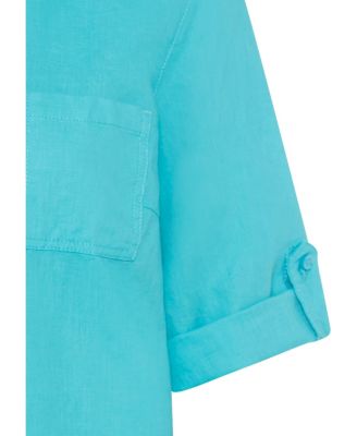 Women's Rolled Sleeve Tab Shirt