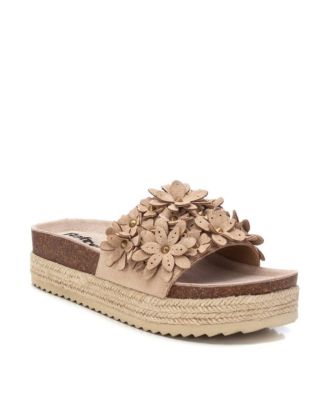 Women's Jute Wrapped Platform Sandals Refresh By Xti