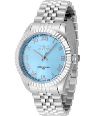 Women's 48902 Specialty Quartz 3 Hand Tiffany Blue Dial Watch