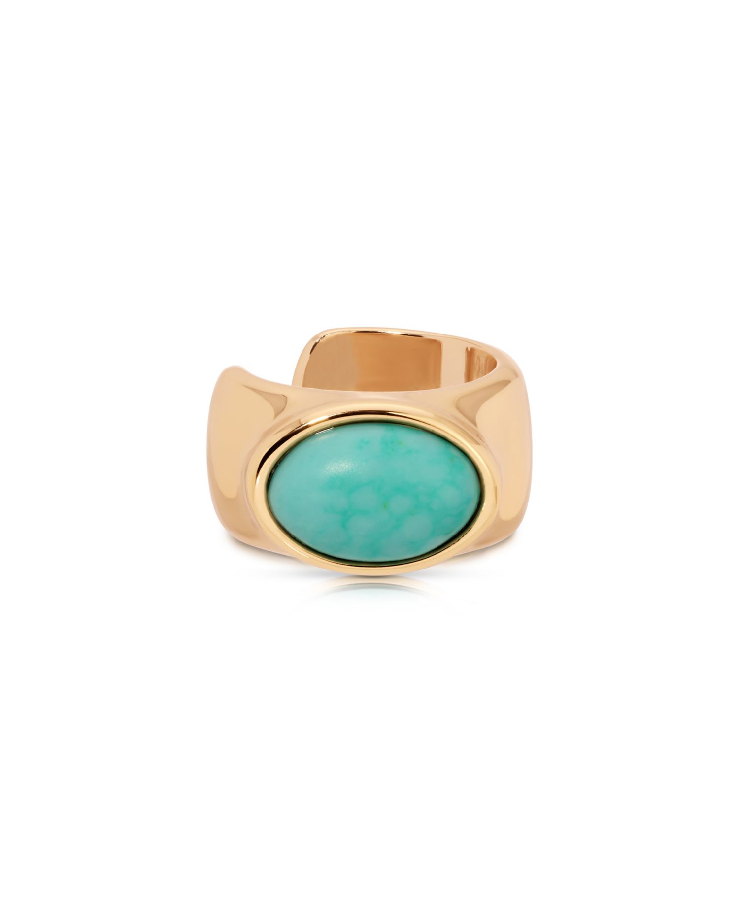 Turquoise Solstice Cuff Earrings