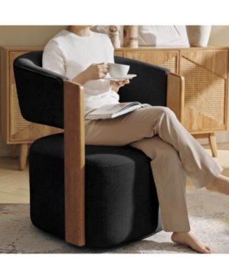 Single piece Fabric Rainer Armchair