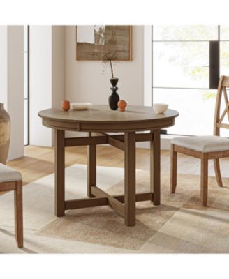 Pedro Modern Solid Wood Extendable Dining Table