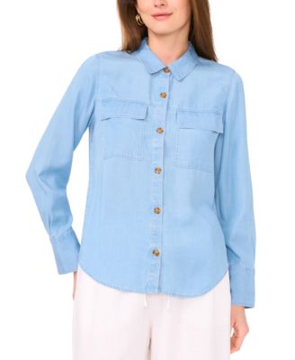 Women's Flap-Pocket Utility Shirt