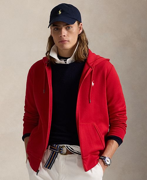 alfani Polo Ralph Lauren Men's Double-Knit Full-Zip Hoodie Men's Fashion & Accessories