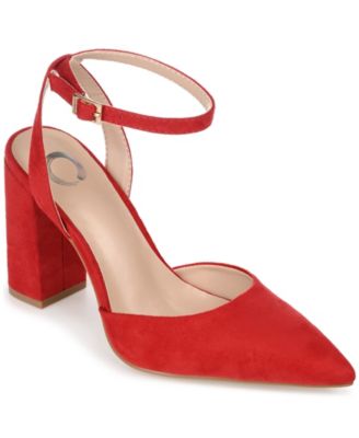 Women's Tyyra Ankle Strap Block Heel Pumps