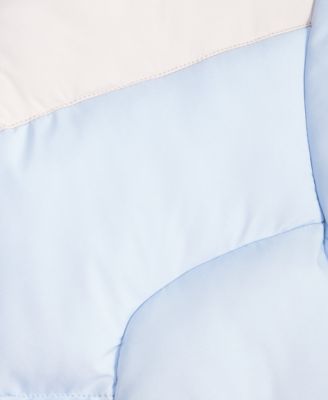 Big Girls Contrast Yoke Puffer Jacket