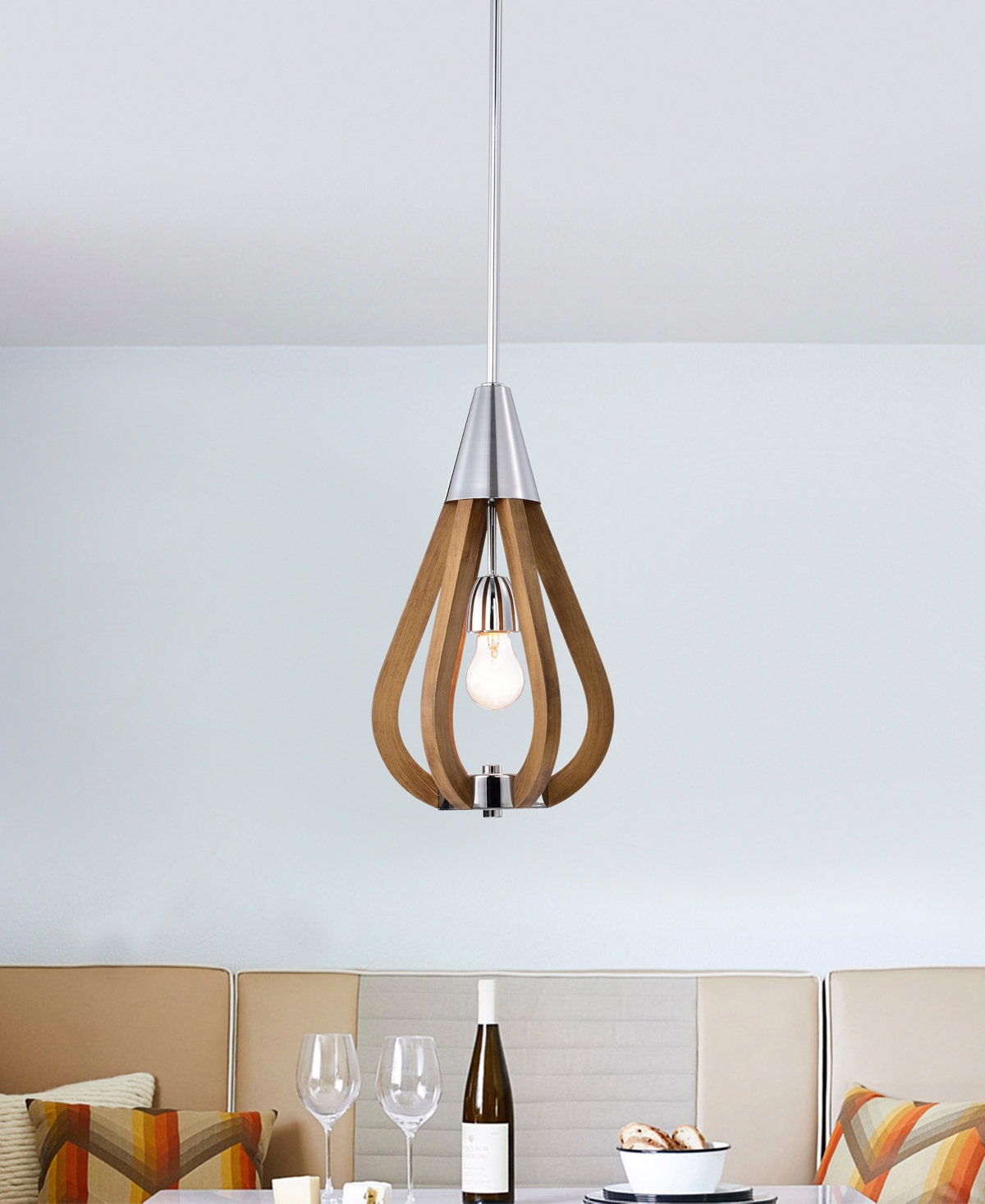 Home Accessories 8" Vissente 1-light Indoor Pendant Ceiling Light