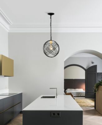 12" Jaipem 1-Light Indoor Pendant Ceiling Light