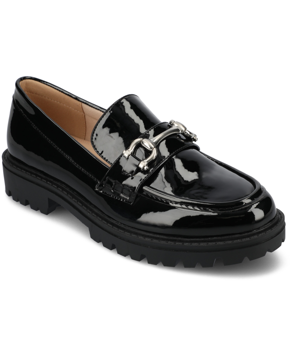Journee Collection Women's Jessamey Slip On Loafers In Black