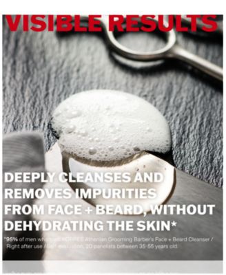 Athenian Grooming Barber's Face + Beard Cleanser, 8.45 oz.