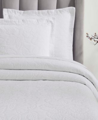 Hibiscus Cotton Matelass&eacute; Woven 3-Pc. Bedspread Set, California King