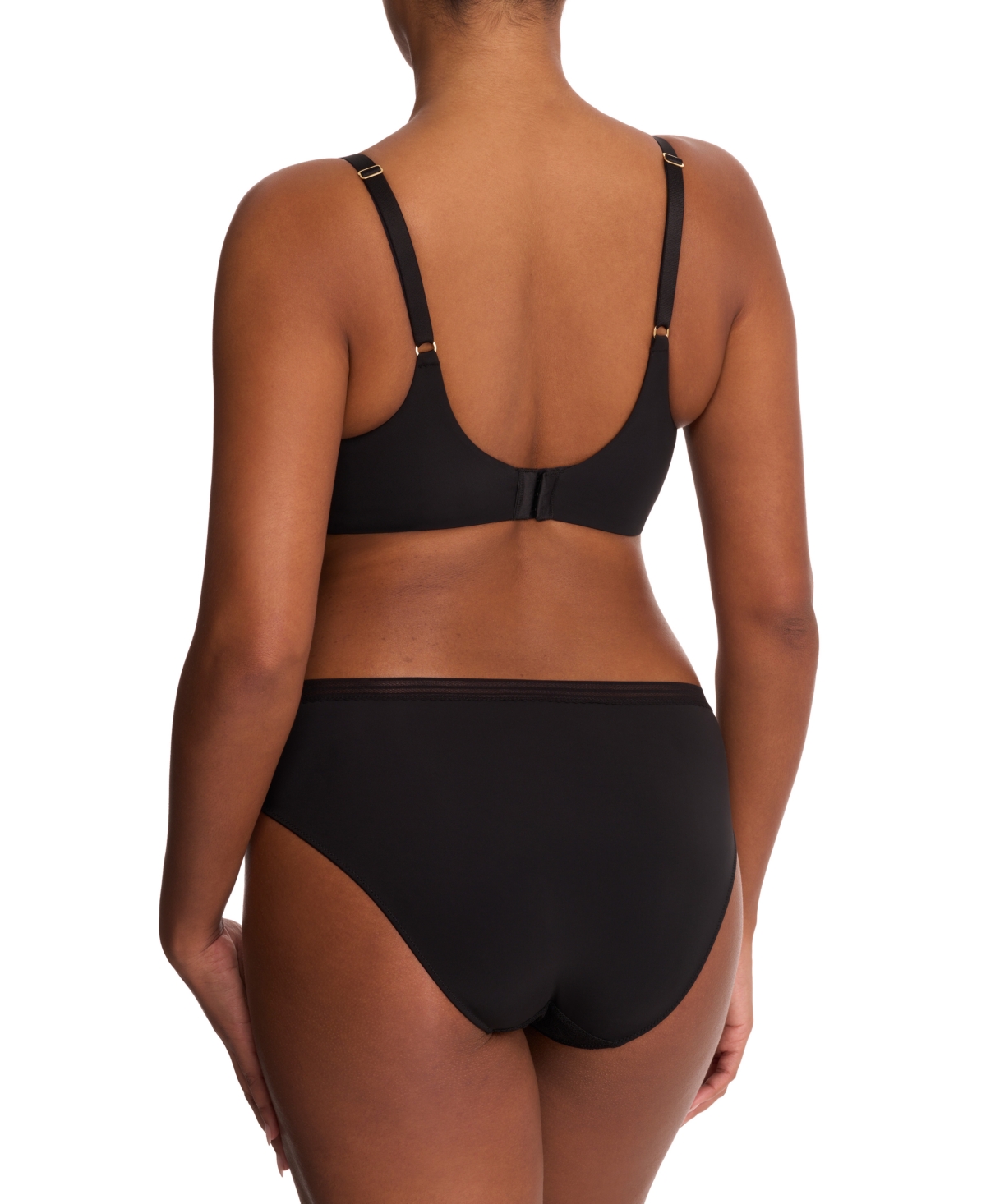 Natori Love Lace Underwire Full Coverage Plunge Bra