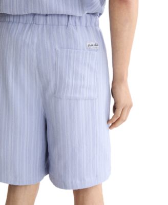 Men's Tonal Stripe Drawstring Shorts