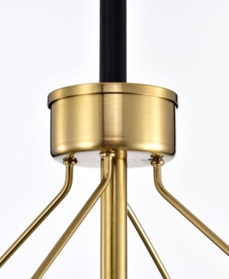 12" Snowgaze 9-Light Indoor Chandelier