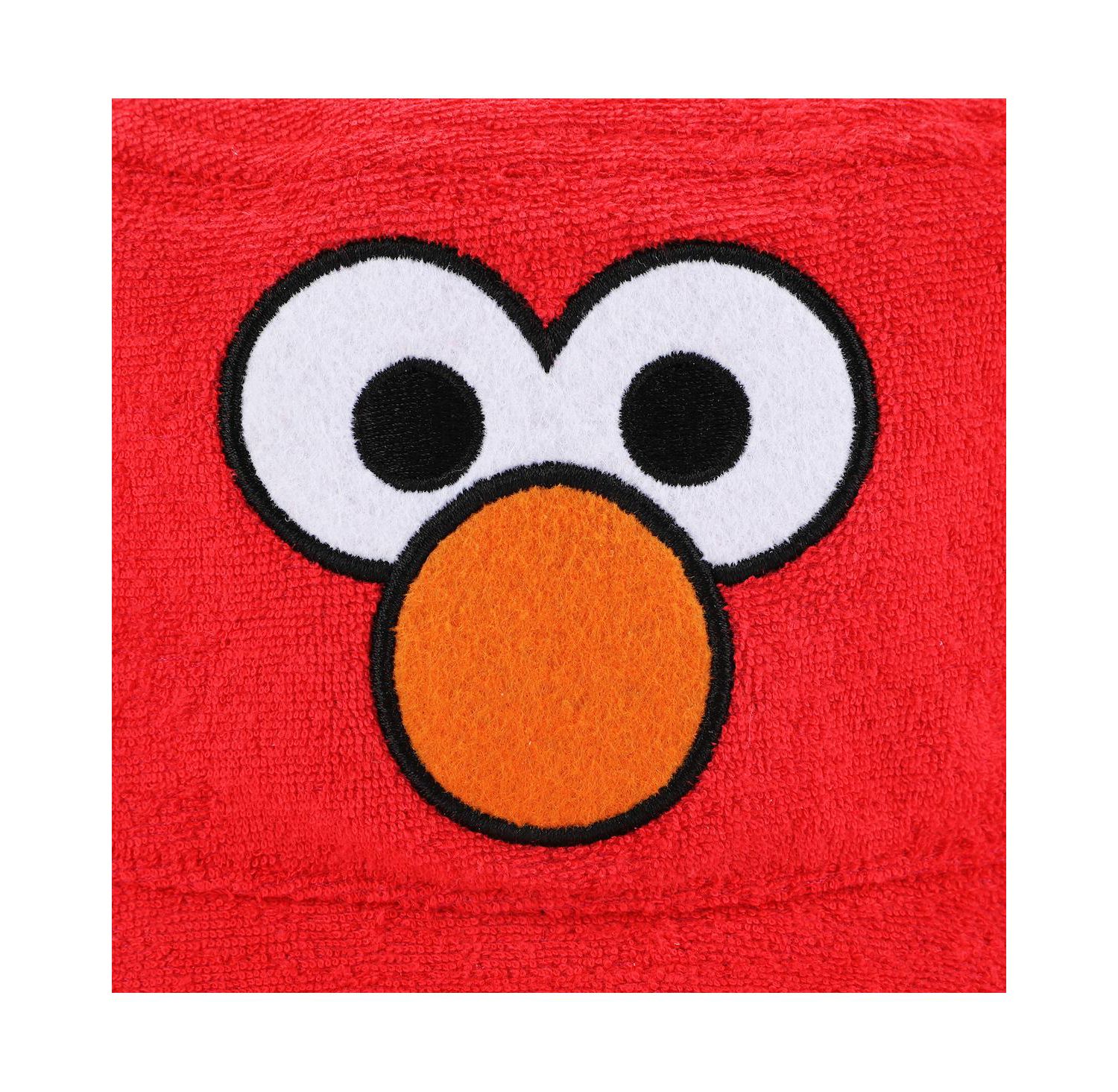 Men's Elmo Face Red Bucket Hat