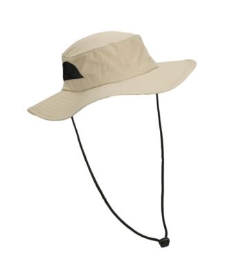 Men's 2-Pack Charcoal & Khaki Wide Brim Technical Boonie Sun Hat with Vented Mesh Piecing