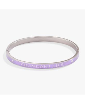 Grateful Heart Hinge Bangle Bracelet