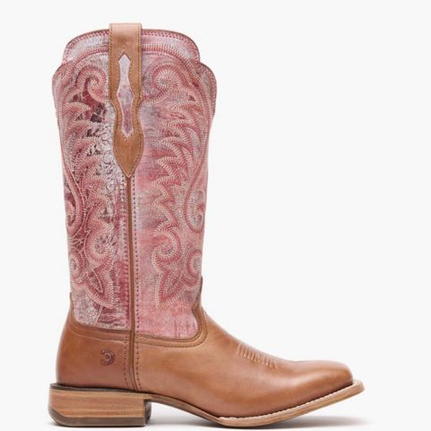 Женские ботинки Durango Arena Pro Tawny English Rose Western Boot, цвет: Розовый