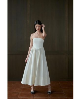 Women's Corset Maxi Dress