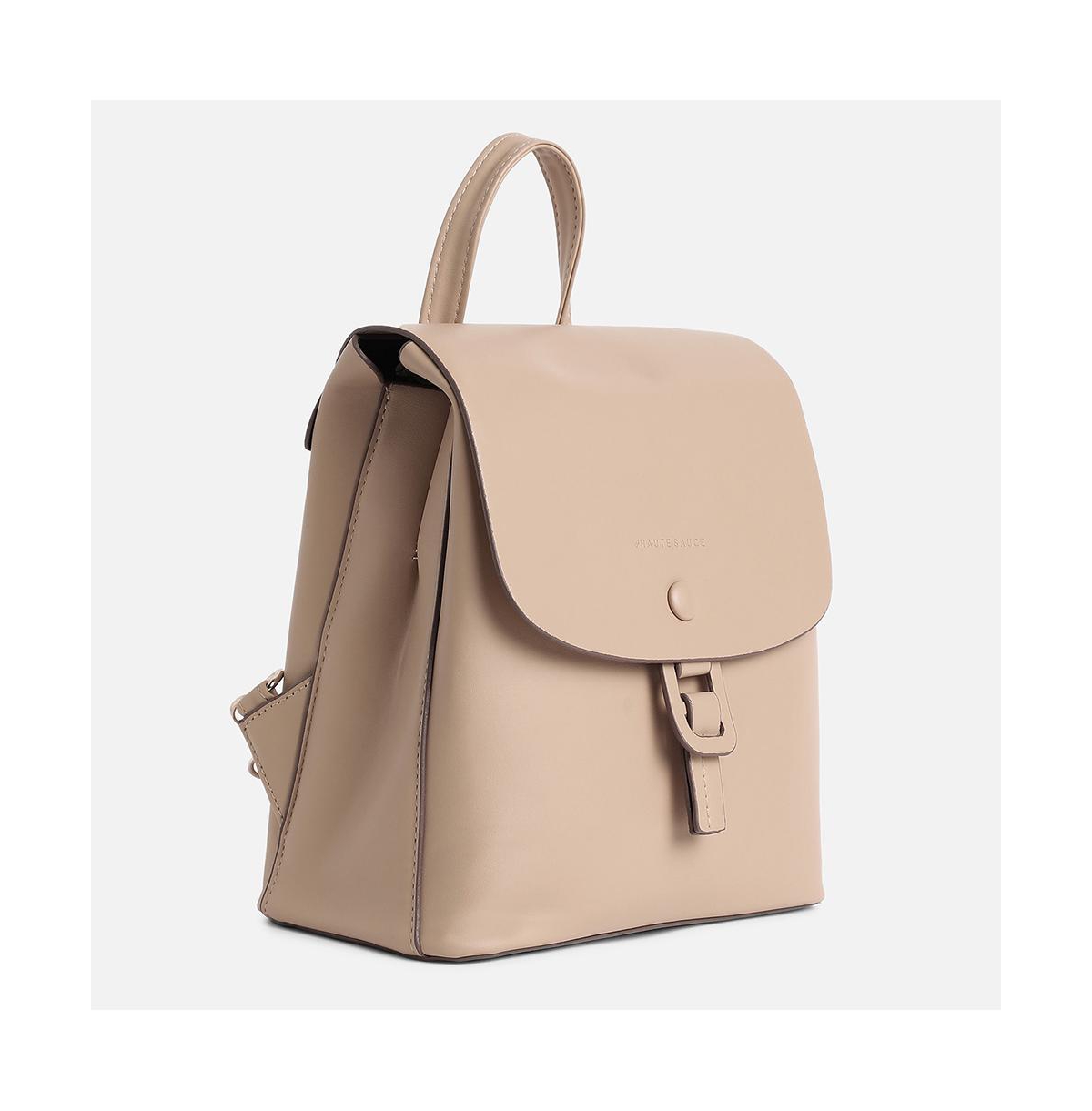 Women's The Flap-Buckle Backpack - Brown