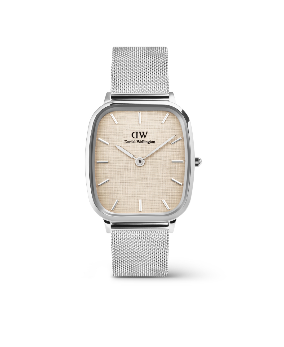 Men's Analog Silver Tone Stainless-Steel Watch, 32mm - Silver-tone