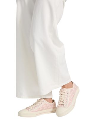 Women's Carey Jacquard Logo Lace-Up Sneakers