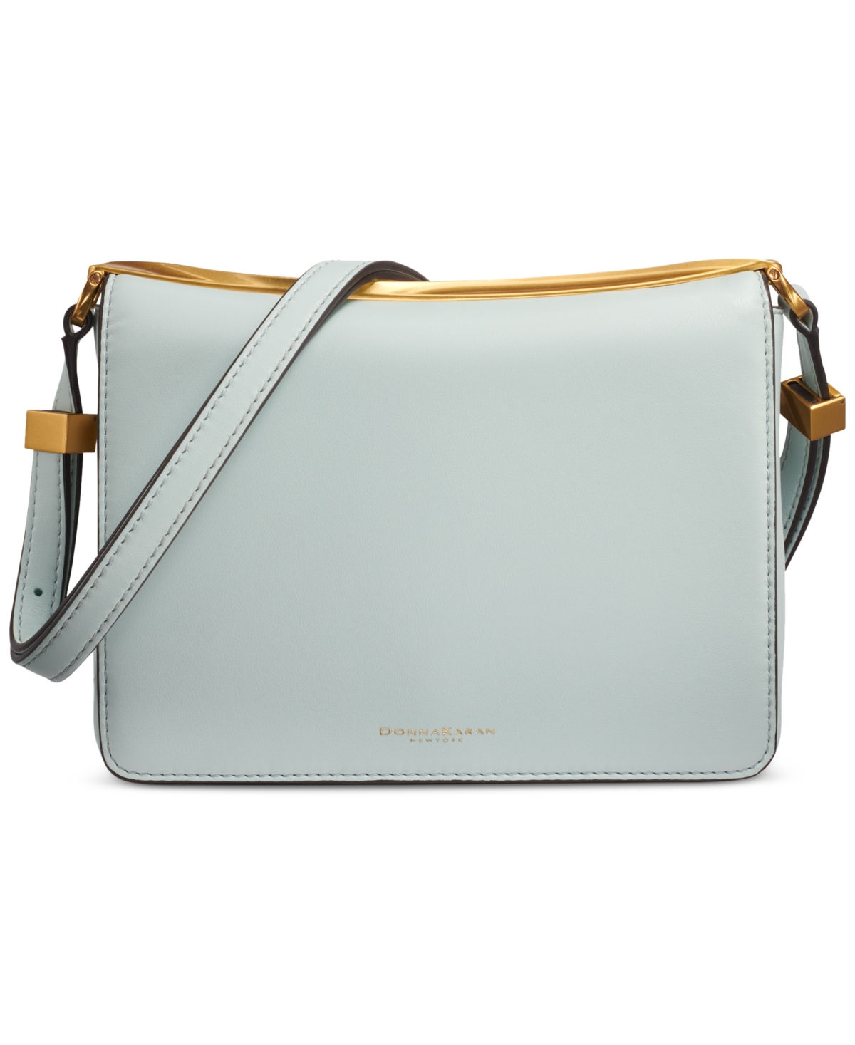 Jericho Flap Shoulder with Sculpted Hardware - Black/gold