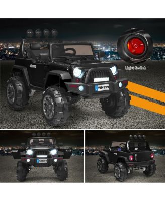 12V Kids Ride On Truck with Remote Control and Double Magnetic Door