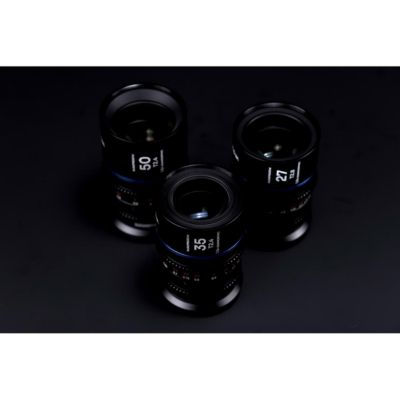 Laowa Nanomorph 27mm T2.8 1.5x S35 Anamorphic Lens for Sony E, Blue Flare