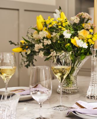 Gifts, Lismore Diamond Crystal Bowl 8"