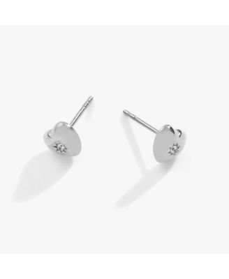 Puffy Heart Mini Studs