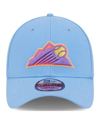 Men's Light Blue Colorado Rockies 2025 City Connect 39THIRTY Flex Hat