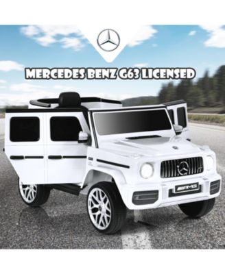 12V Mercedes-Benz G63 Licensed Kids Ride On Car with Remote Control