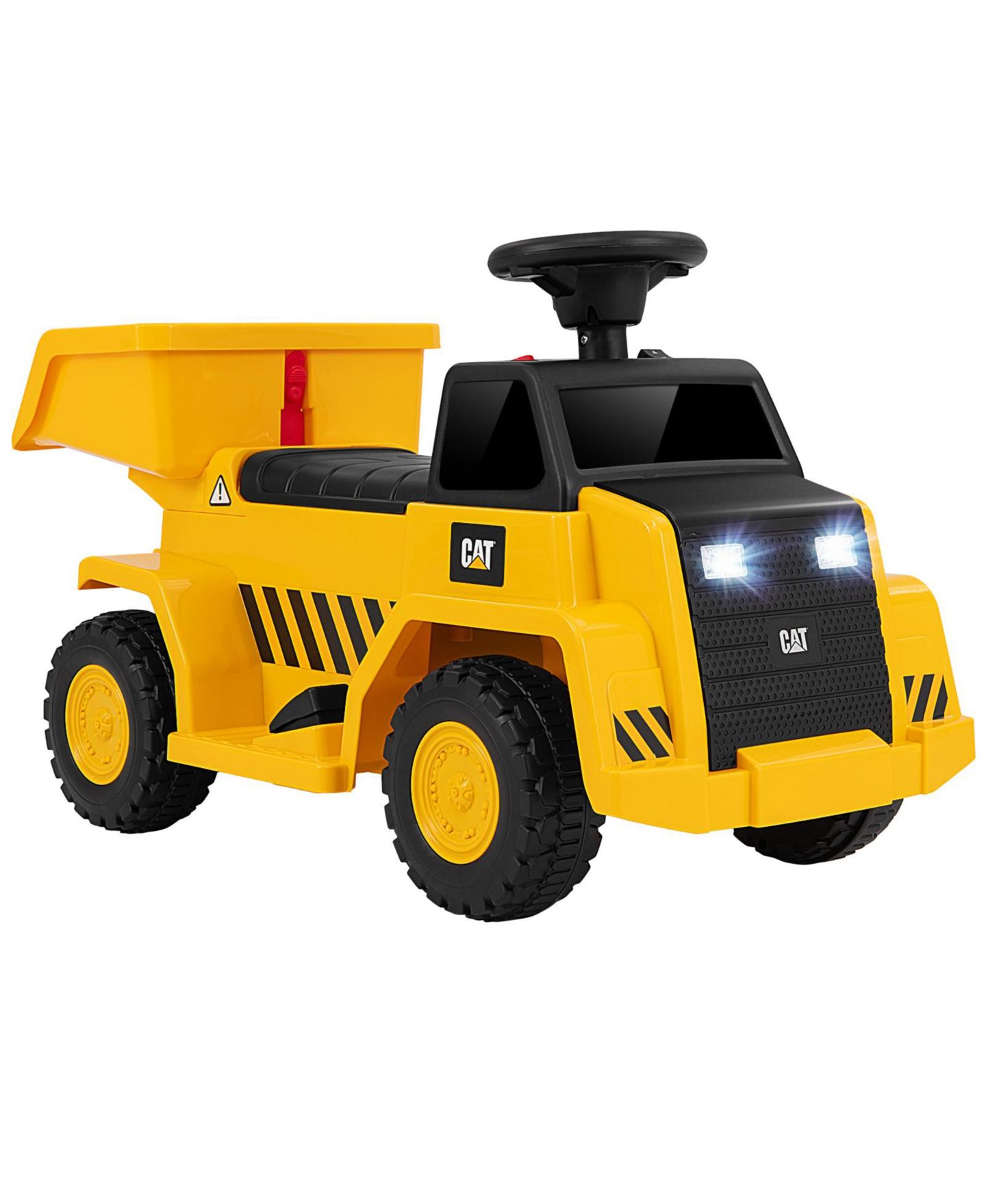 Детская игрушка Mecale 6V Electric Licensed Caterpillar Construction Vehicle with One-Button Start, цвет: Жёлтый — фото 1