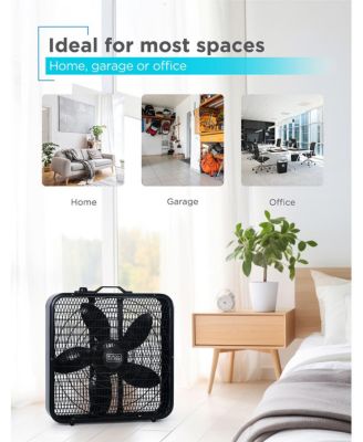 20” Box Fan with 3 Speed Settings